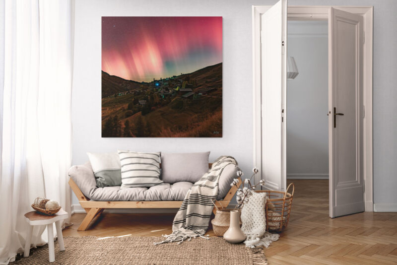 Les plus beaux villages de France sous les aurores boréales